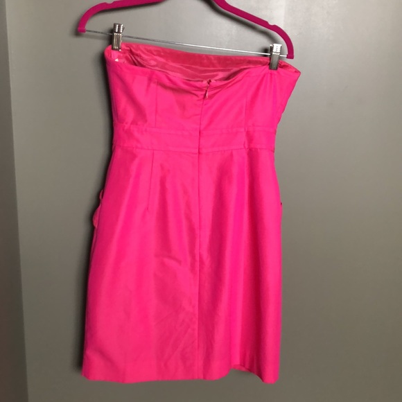 GORGEOUS PINK STRAPLESS DRESS - Picture 4 of 7